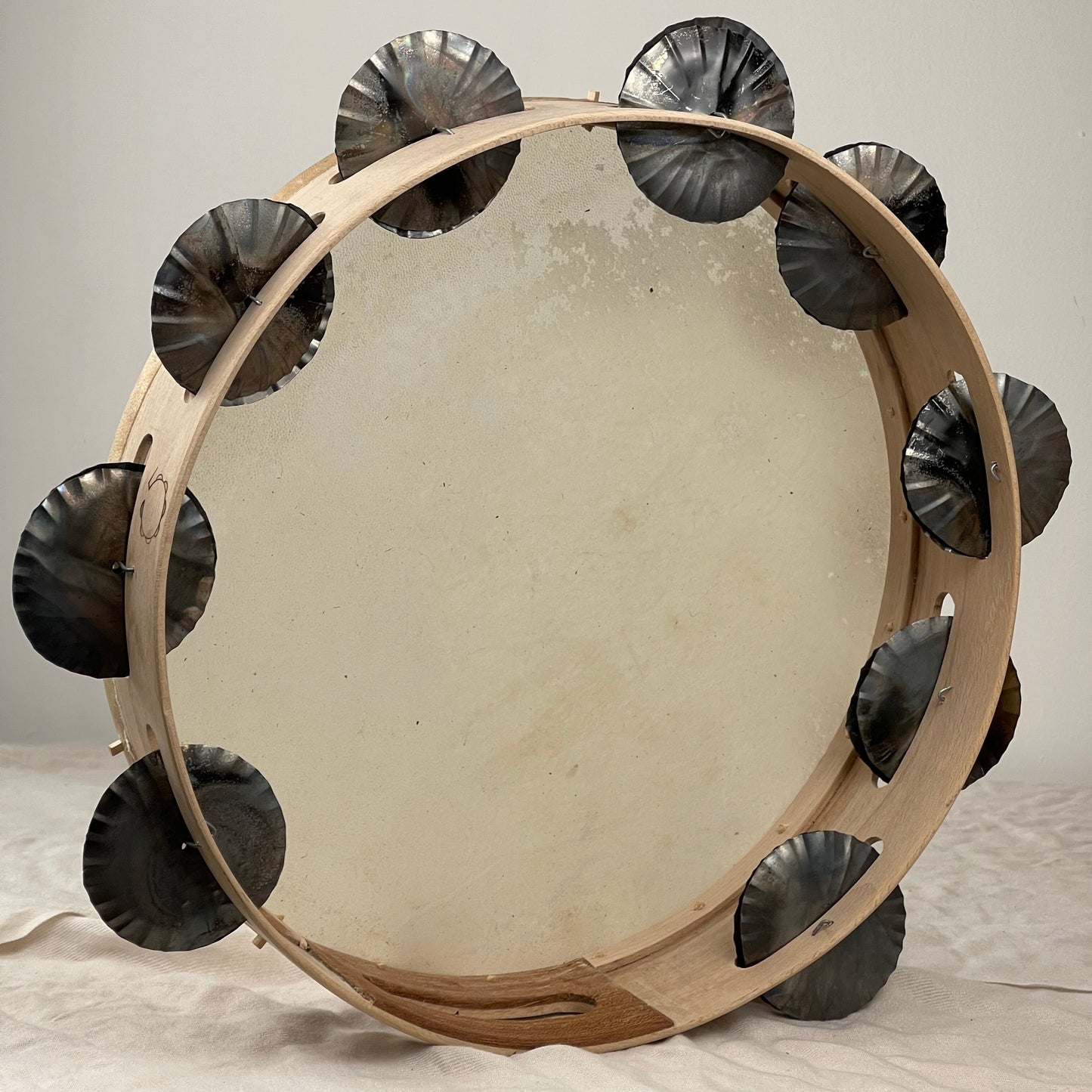 CLASSICO - Traditional Tamburello for Pizzica - beech wood and goat skin tambourine