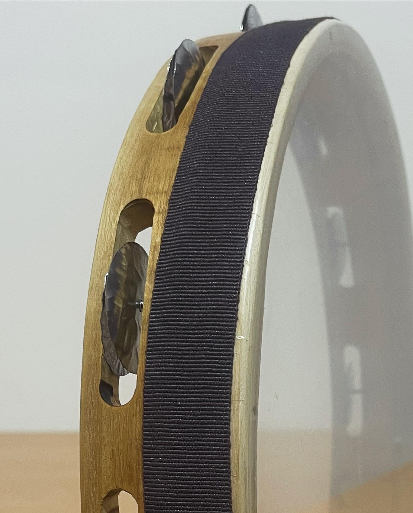 tamburello moderno in legno di gelso