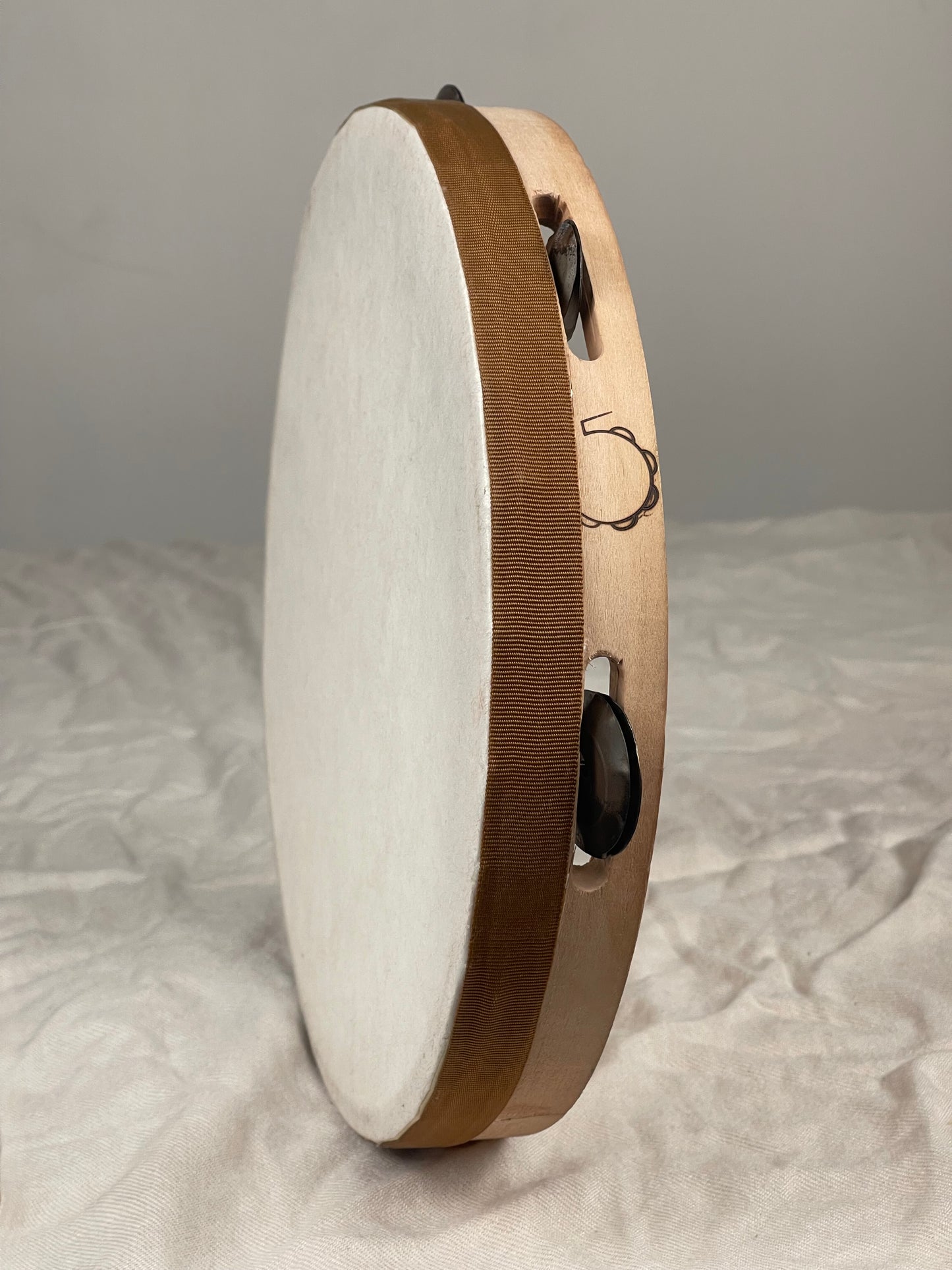 Modern Tamburello - 10" textured mylar head