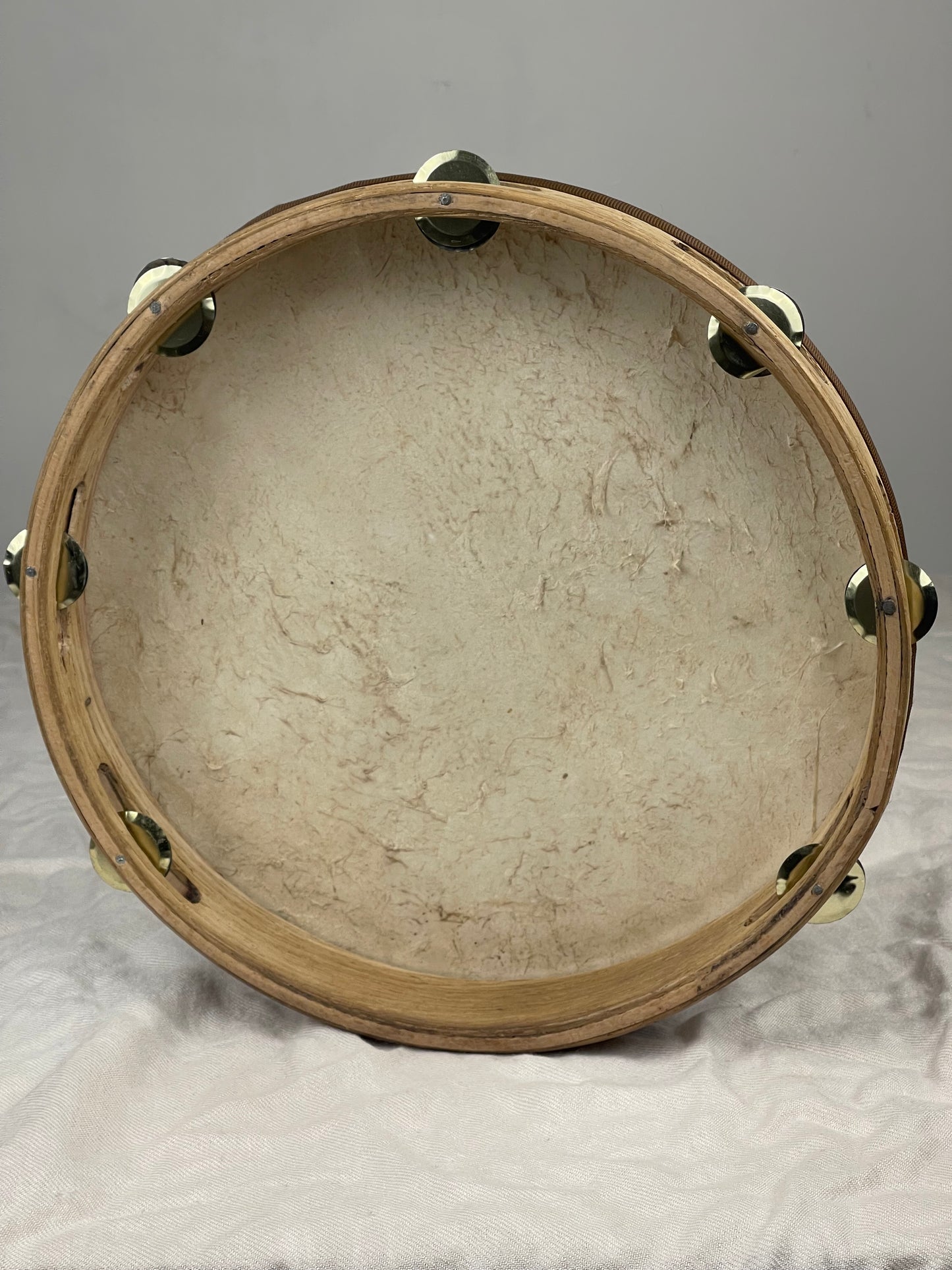 Modern Tamburello - 11" oak wood goat-skin tambourine
