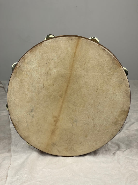 Modern Tamburello - 11" oak wood goat-skin tambourine