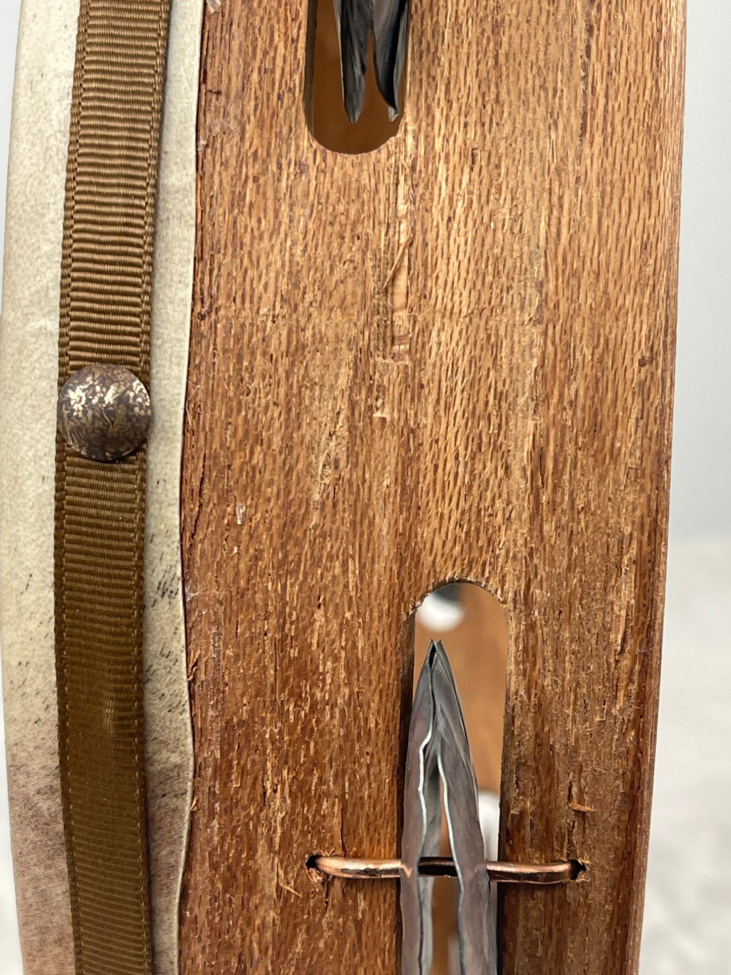 Traditional Tamburello Calabrese – Mahogany goat skin 30 cm tambourine