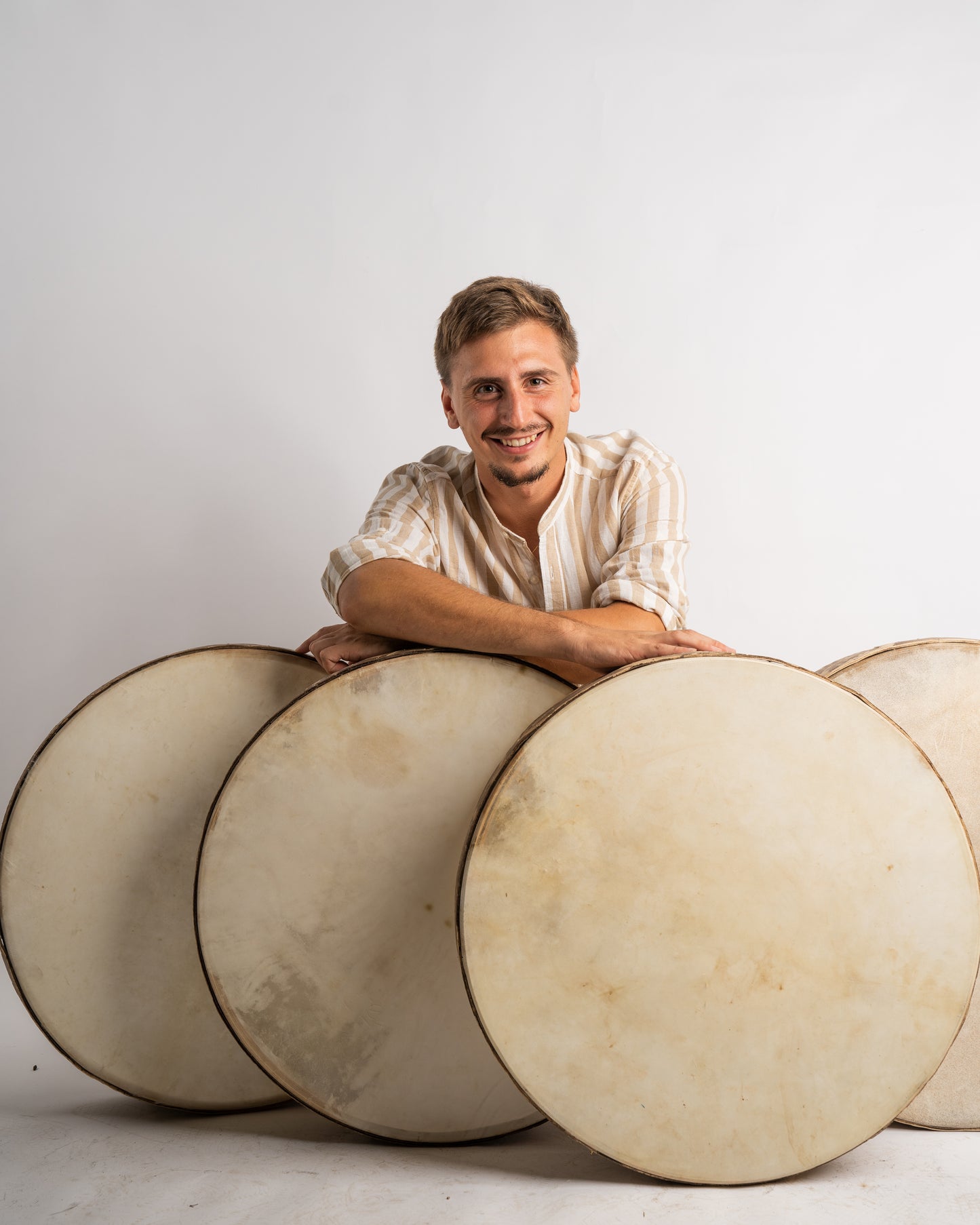 Art Series – Full Set (3 Artist-Crafted Tambourines)