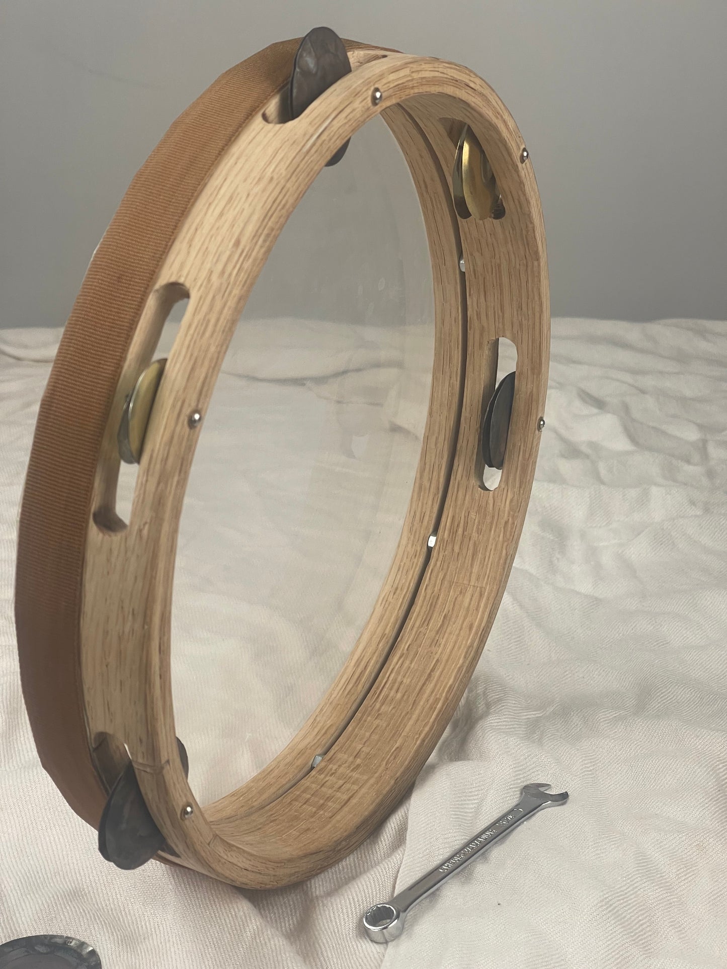 CERRO - Tunable oak Tamburello changeable jingles