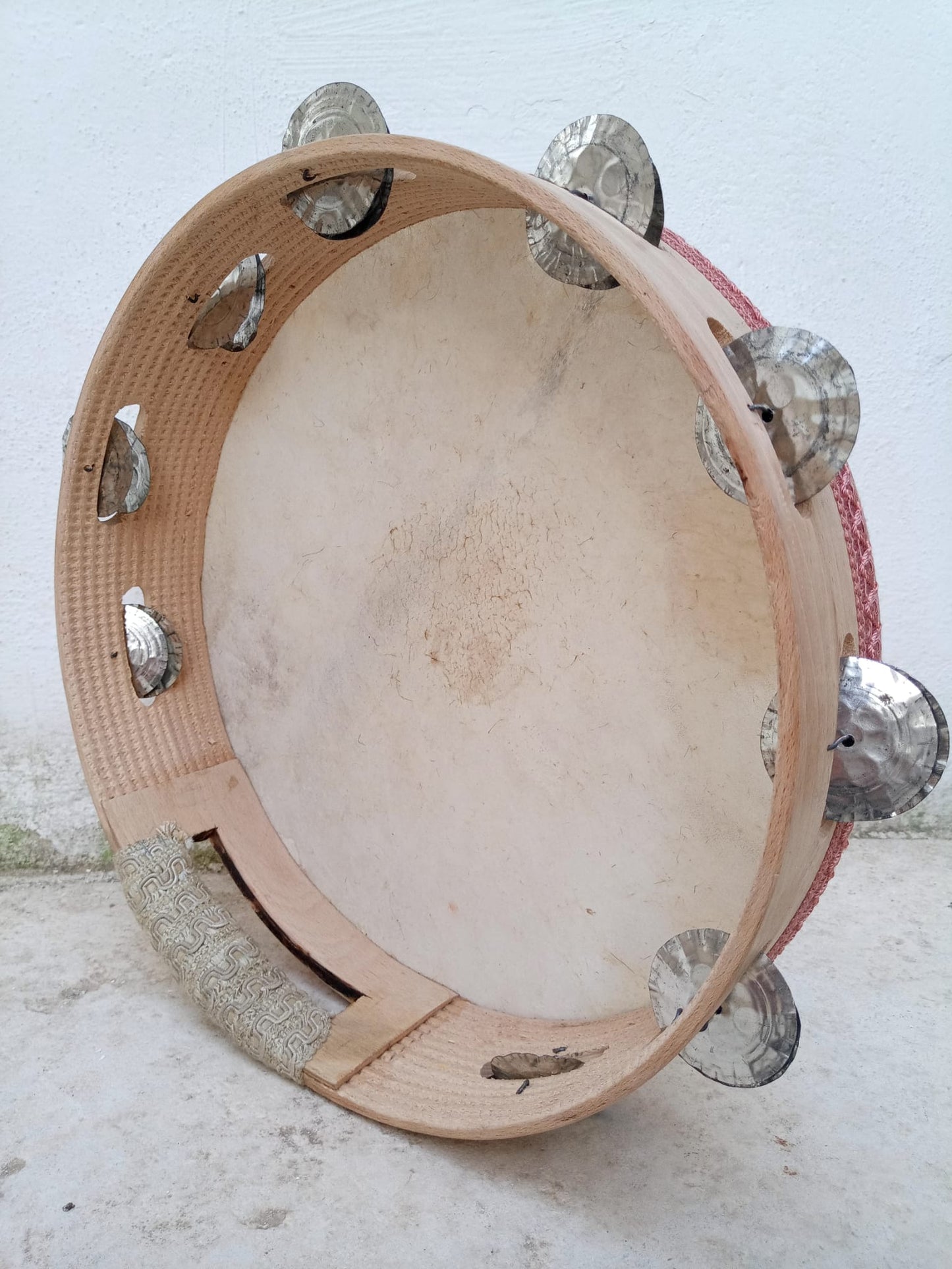 Traditional Classic Tambourine – Goatskin Head