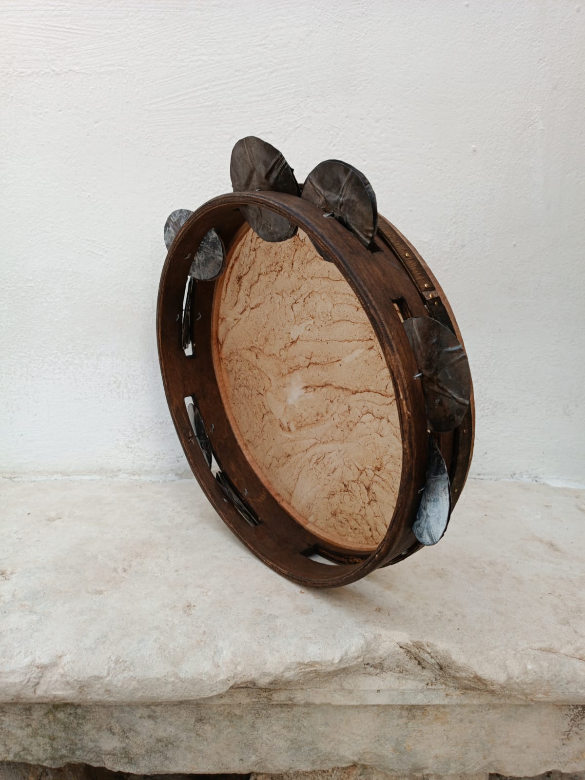 Tamburello Tradizionale Leggero in Faggio e Pelle di Capretto | Quinto Drums