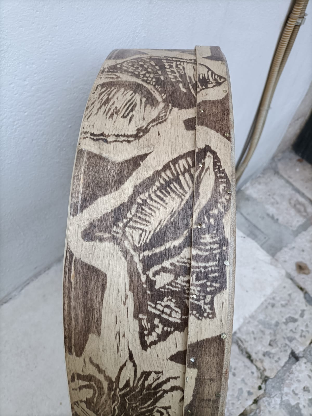 CONCHIGLIA | Art Series handcarved drum