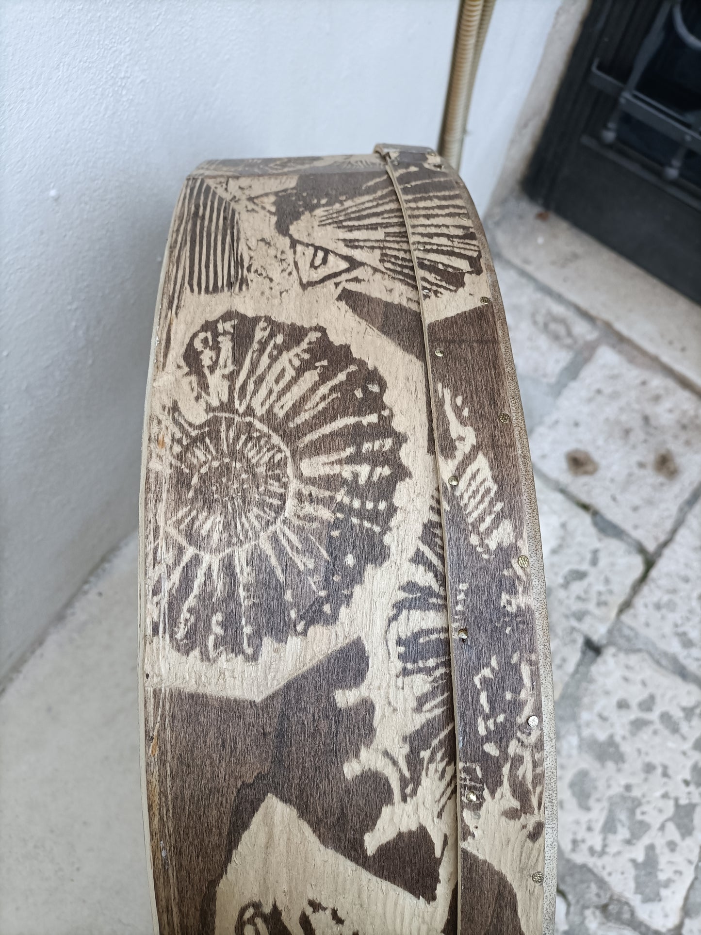 CONCHIGLIA | Art Series handcarved drum