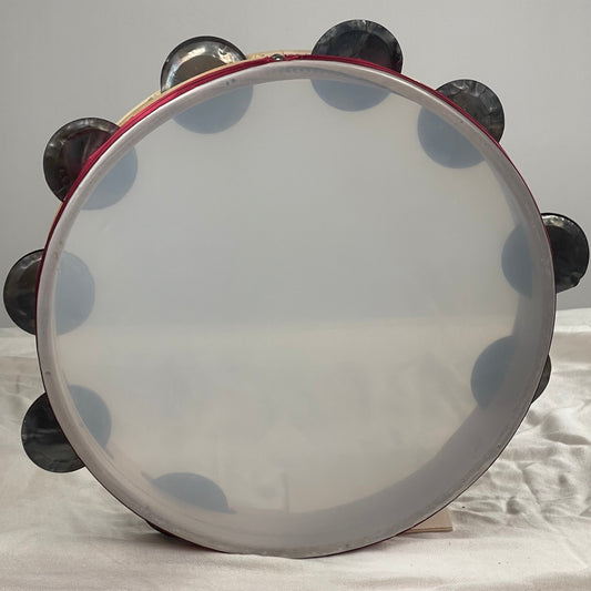 Tamburello 35 cm con pelle Mylar semitrasparente – vista frontale