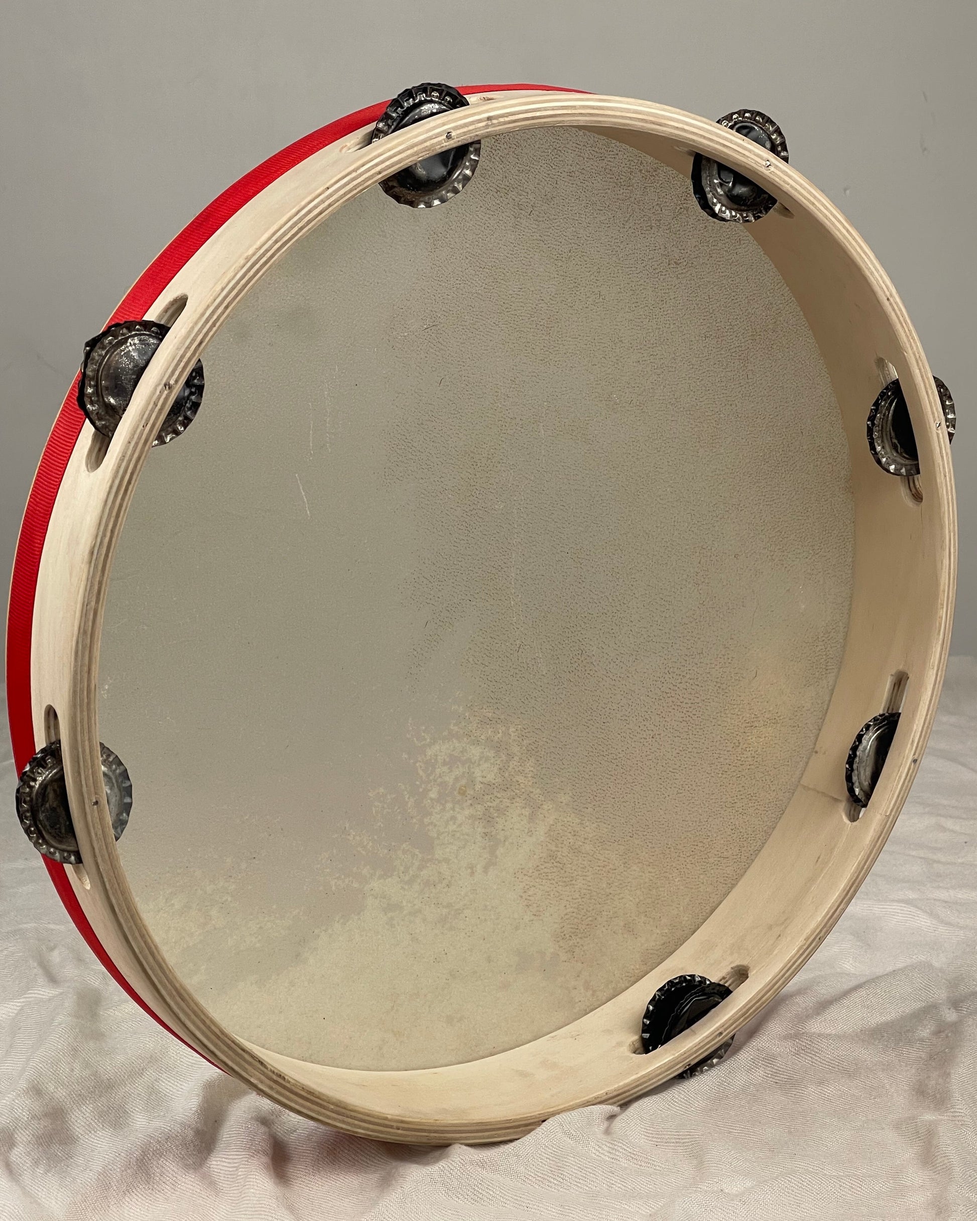 Artisan tambourine for pizzica and tarantella – handcrafted in Puglia