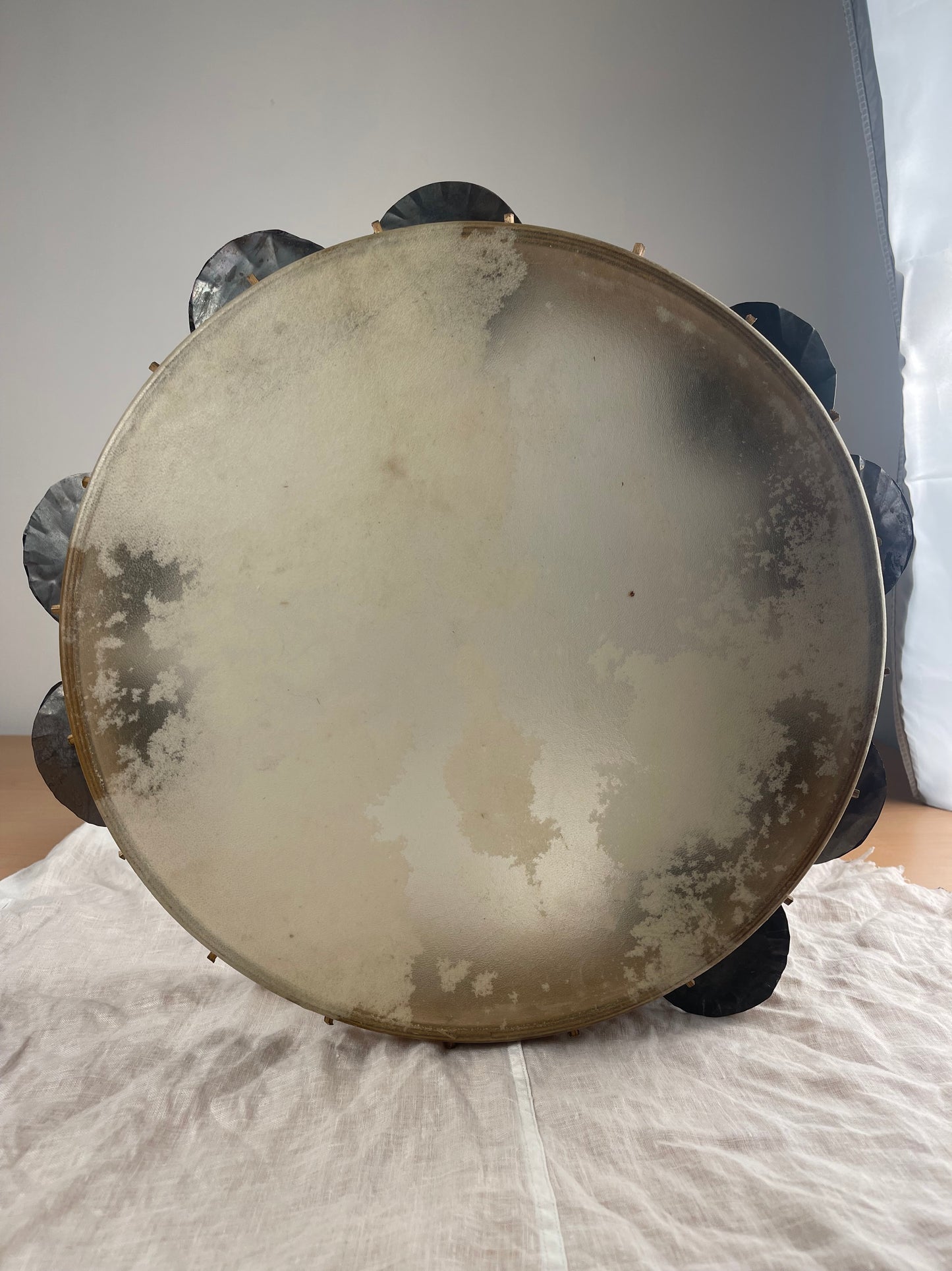 Tamburello Tradizionale Leggero in Pelle di Capretto | Quinto Drums