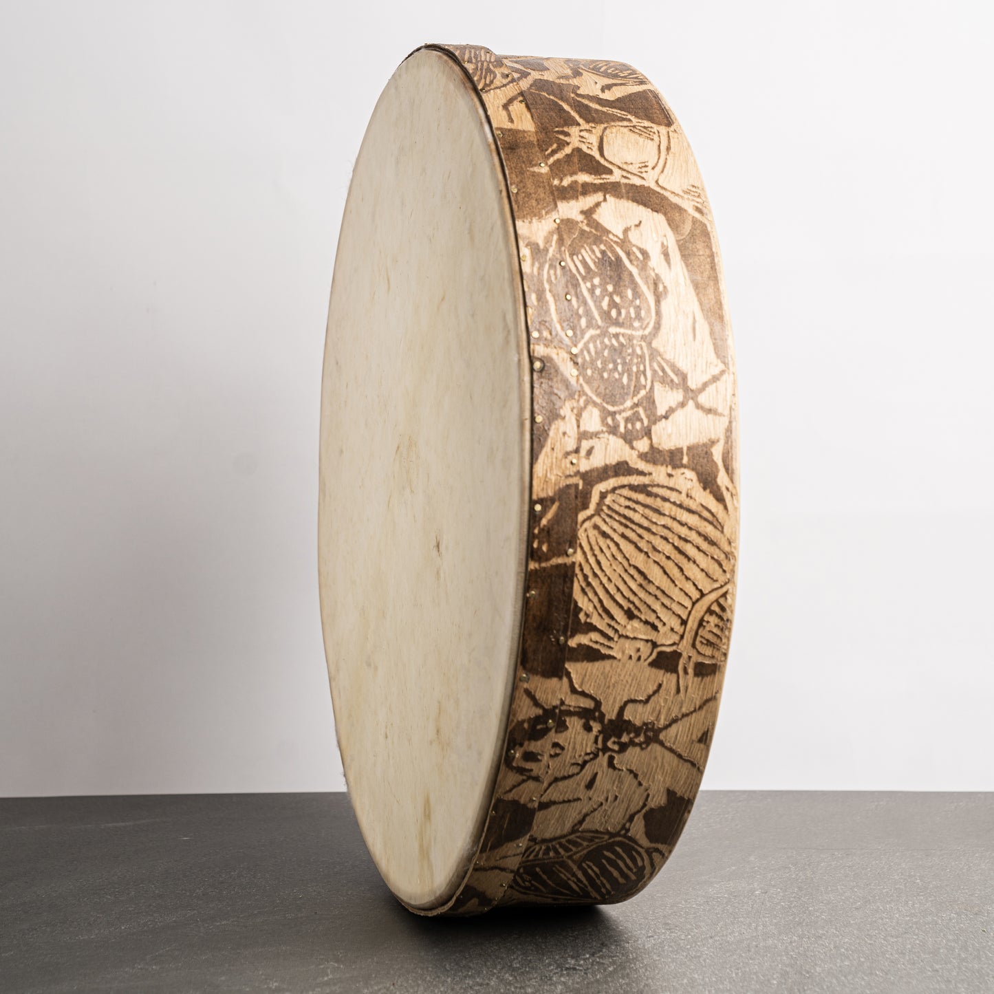 SCARAFAGGI  | Art Series handcarved drum