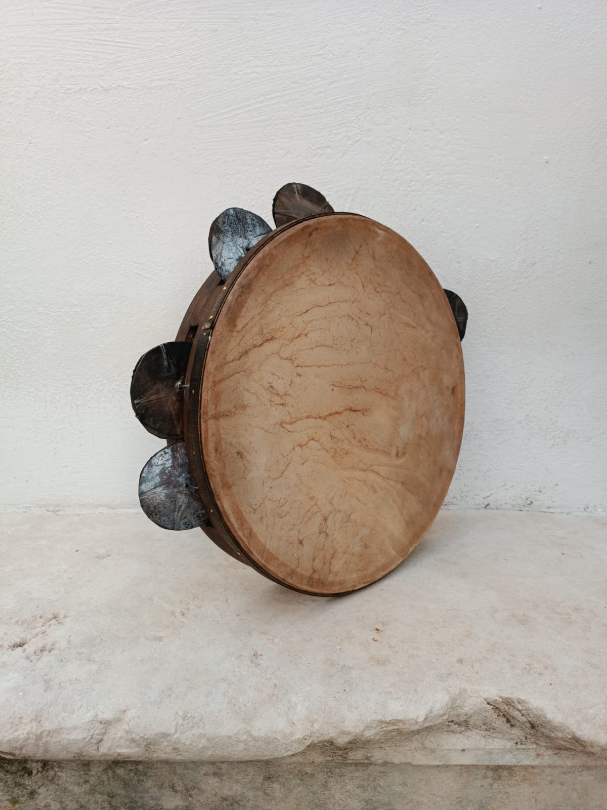 Tamburello Tradizionale Leggero in Faggio e Pelle di Capretto | Quinto Drums
