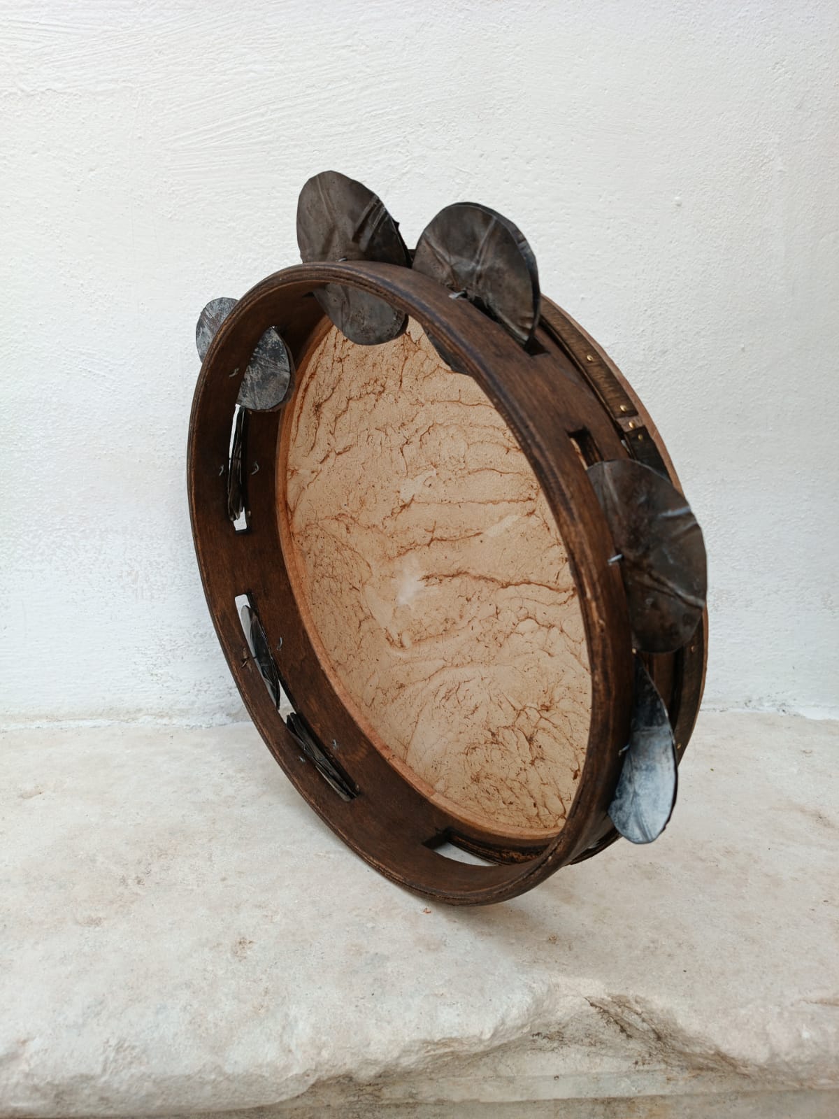 Tamburello Tradizionale Leggero in Faggio e Pelle di Capretto | Quinto Drums